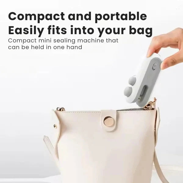 FreshLock seals opened snack bags