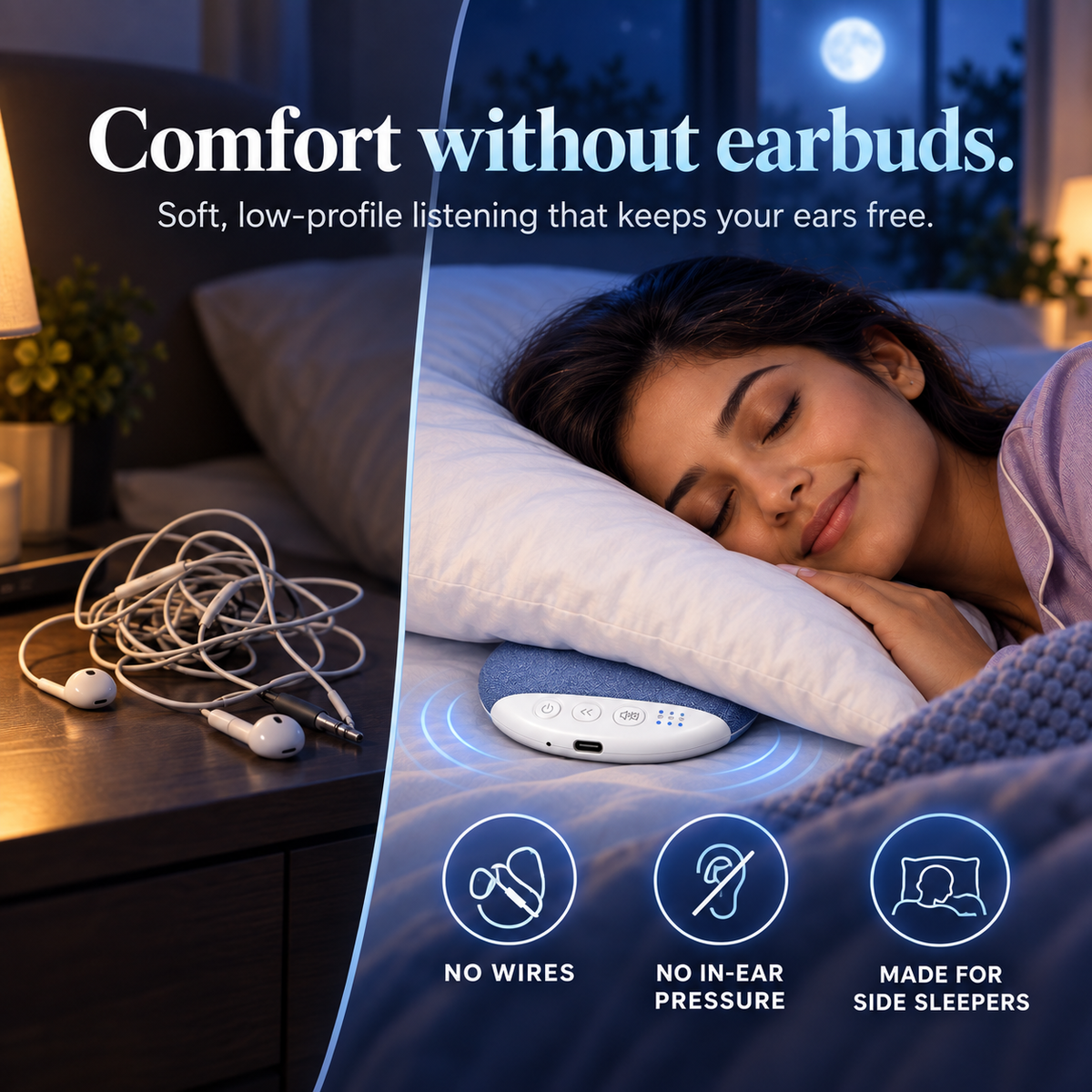 comfort without earbuds
