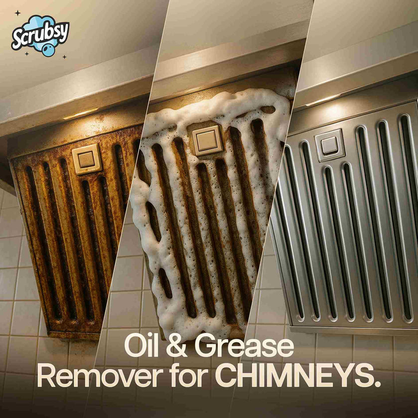 Foam dissolving kitchen grease