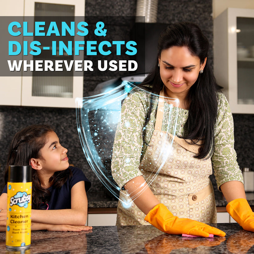 Kitchen surface protection benefit